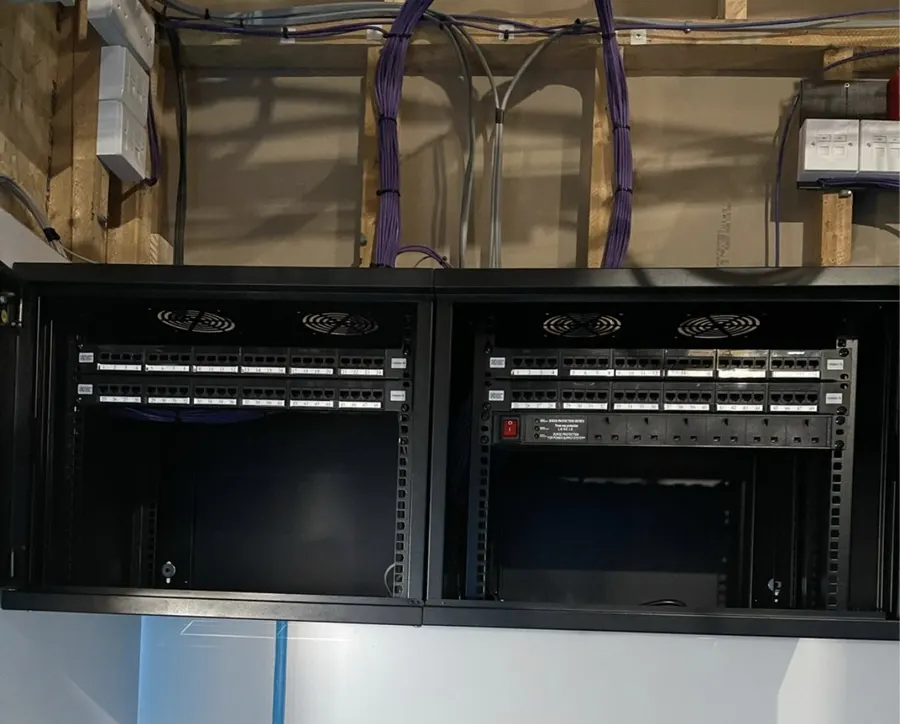 KFC Dewsbury: cabinets finished and labelled